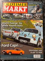 Oldtimer Markt Magazin 11/2010 Abarth 850 Ford Capri BMW