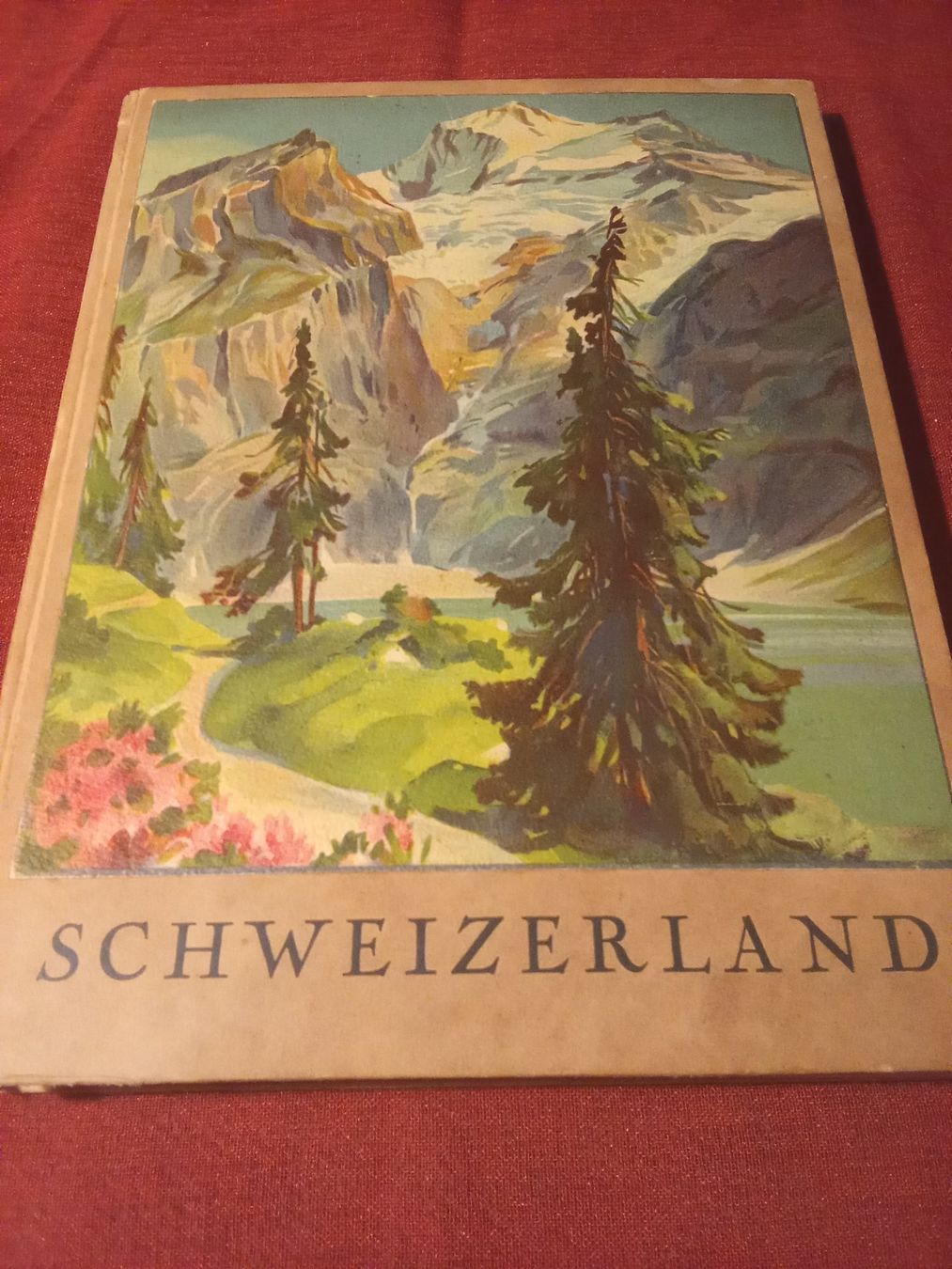 Bücher: KREUZ UND QUER DURCHS SCHWEIZERLAND (1925) – Gebraucht aus Remetschwil von Privatflohmi