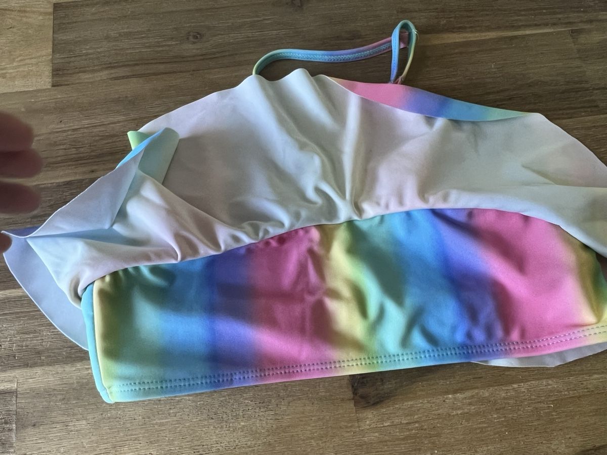 Costumi da bagno & Bikini: Neu Bikini Oberteil Mädchen gr. 164 – Nuovo e nell'imballaggio originale da Triesen venduto da bubita 1