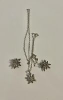 Collier et boucles  d'oreilles argent 925