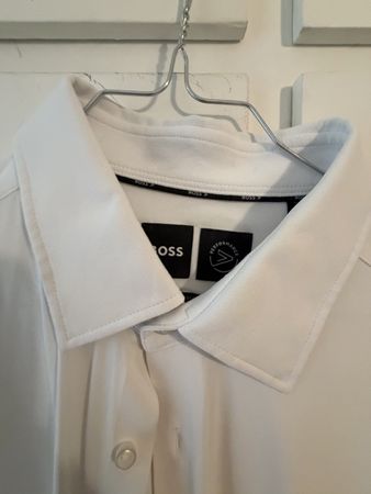 Camicia Hugo Boss Performance Slim Fit taglia L bianca
