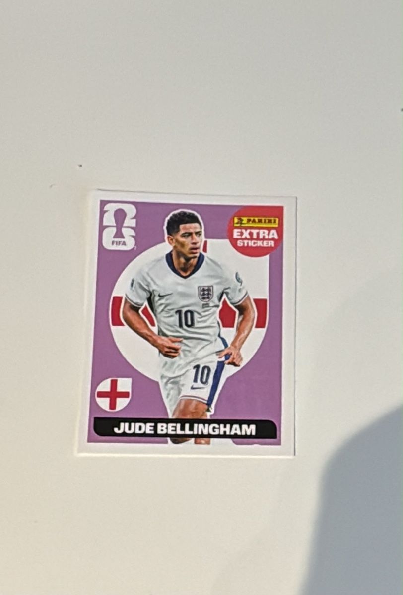 Panini Carte collezionabili: Panini WM 2026 - Jude Bellingham  - Extra Sticker – Usato da Basel venduto da FannySt