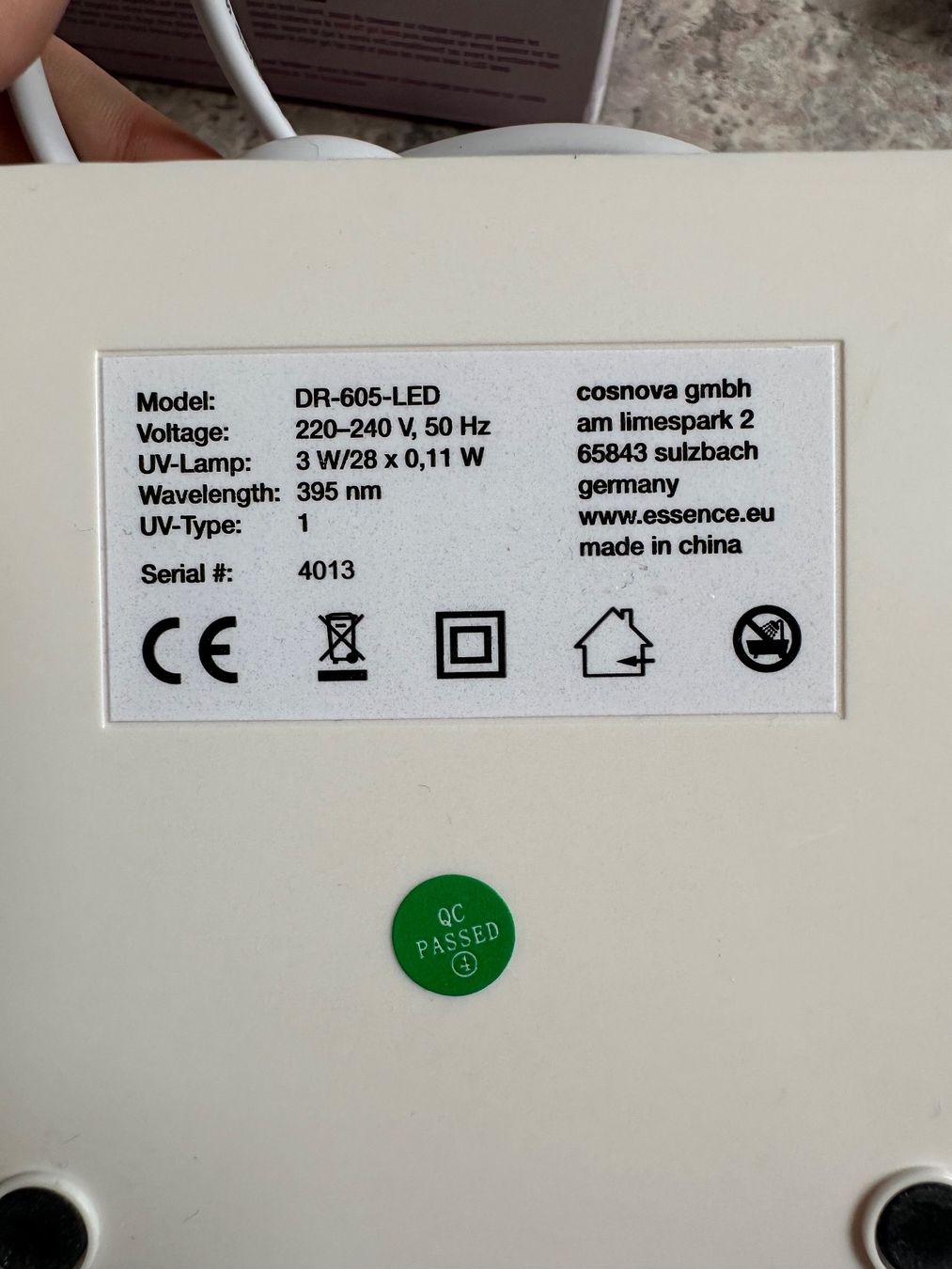 Unghie finte: Essence LED-Lampe – Usato da Riedt b. Erlen venduto da sina.aline 3