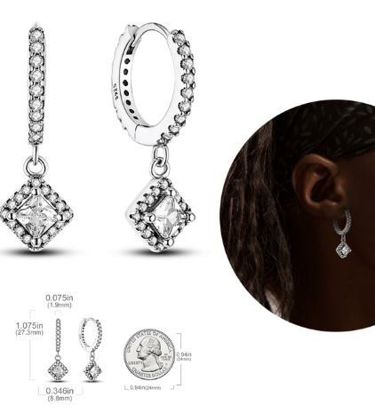 Orecchini pendenti & Orecchini a lobo: Ohrhänger, Ohrstecker, Modeschmuck, weiss, Damen – Nuovo (secondo la descrizione) da Luzern venduto da Krista1