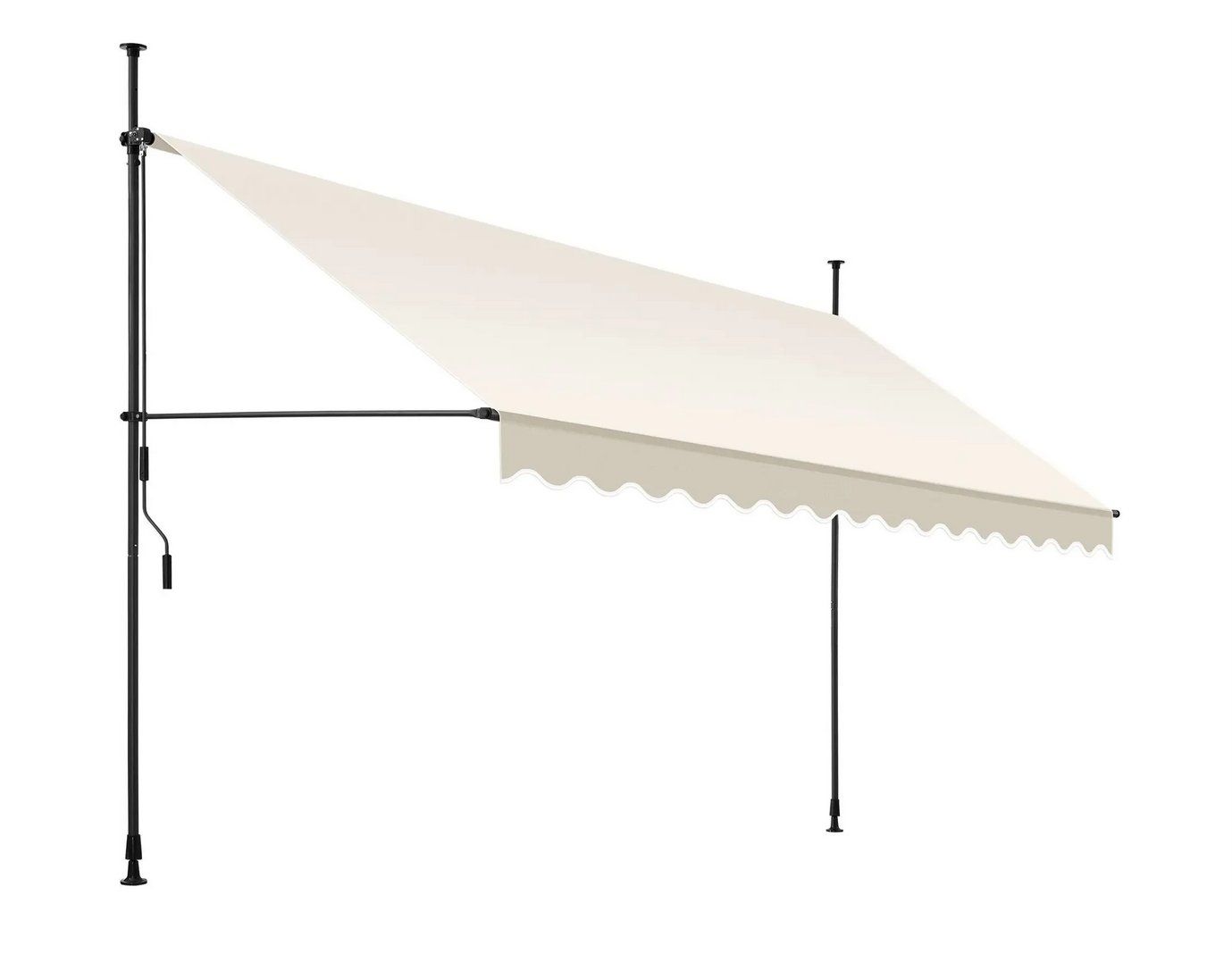 Tende da sole: Klemmmarkise beige 400 x 180 cm – Nuovo (secondo la descrizione) da Steinhausen venduto da Retourenprofis 1