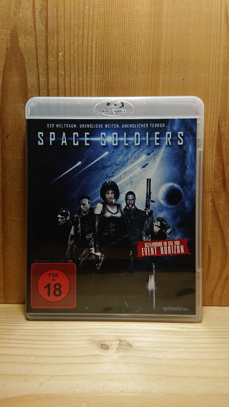 Alle DVDs: SPACE SOLDIERS Blu-Ray Uncut – Gebraucht aus Wilderswil von Exebub