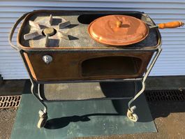 Flambierwagen, Vintage, aus Gourmetrestaurant