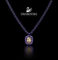 SWAROVSKI  KETTE HALSKETTE DULCIS LILA FUNKELTRAUM