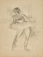 ZURKINDEN, IRÈNE "Ballerina" handsignierte Lithografie