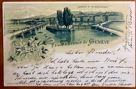Genève - Litho de 1899