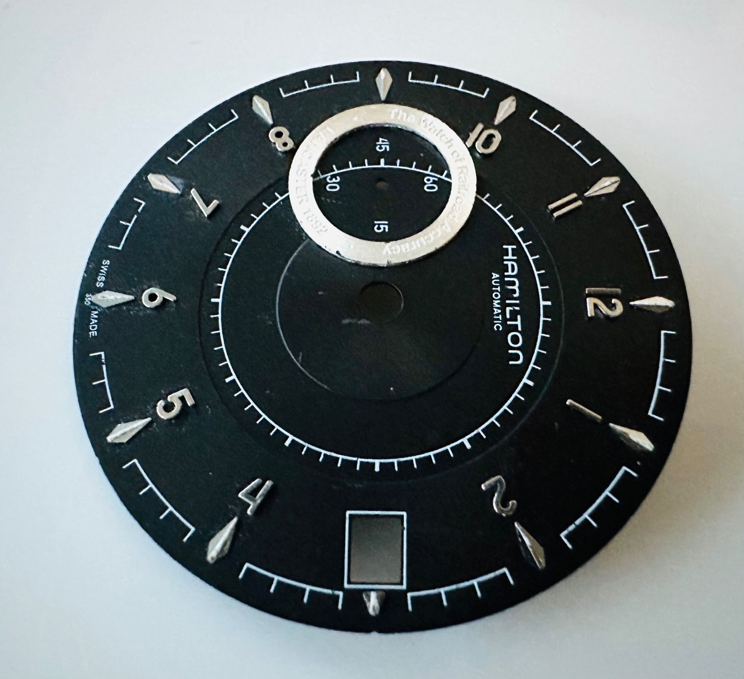 Hamilton Montres: HAMILTON - CADRAN HAMILTON AUTOMATIC  36 mm - NOS – Neuf (Voir description) à Conthey par advisia 1