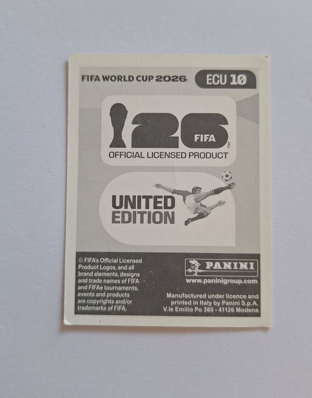 Panini Carte collezionabili: Panini Alan Franco ECU 10 – Nuovo (secondo la descrizione) da Romanens venduto da Crocette 1