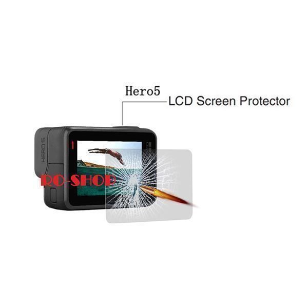 Gopro Action Cam: 3x PANZERGLAS + SCHUTZF GOPRO HERO 5 6 7 – Nuovo e nell'imballaggio originale da Domat/Ems venduto da ro-shop 6
