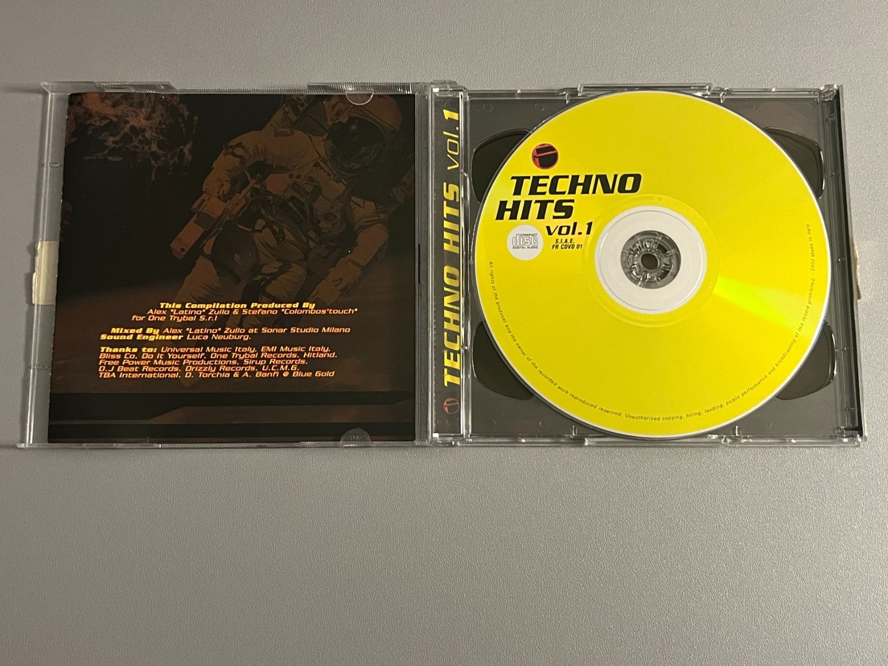 CD: Techno Hits Vol.1 (1CD + 1DVD) – Usato da Rivera venduto da poweradem05 2