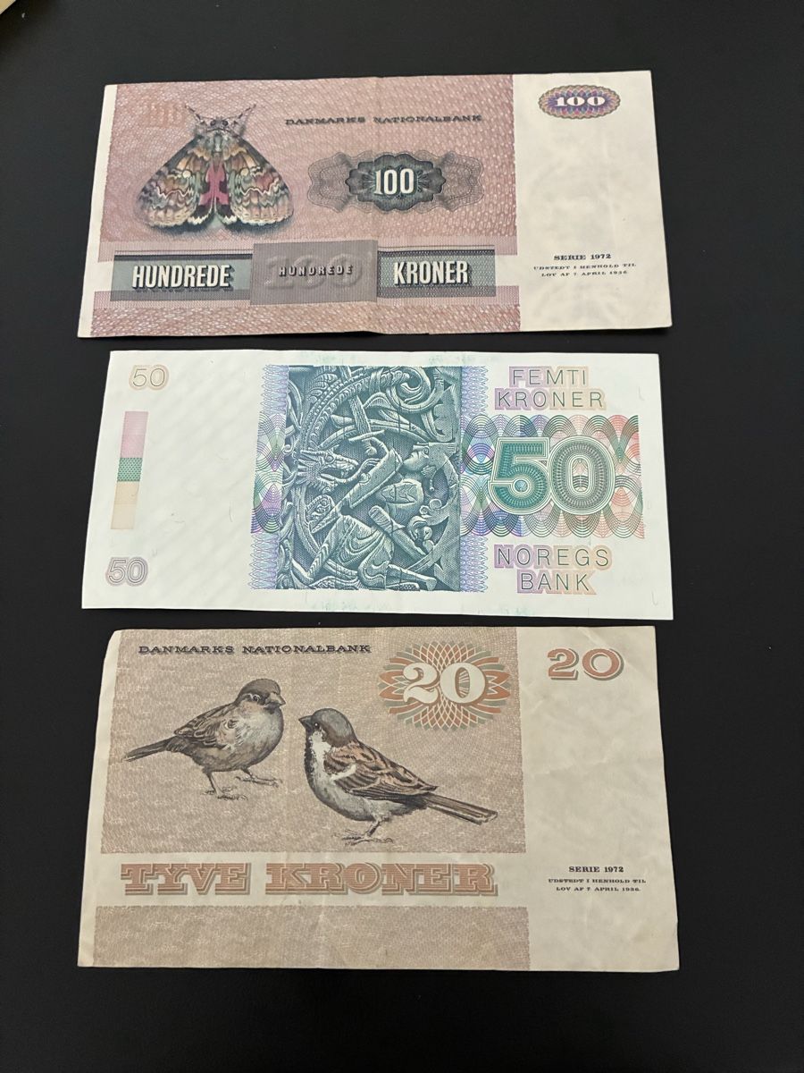 Banconote: 3 verschiedene Banknoten – Usato da Dällikon venduto da Woldbanknoten 2