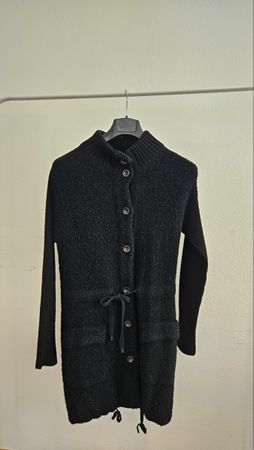 Marccain Sports Wool Blend Black Cardigan - Size 2 (S)