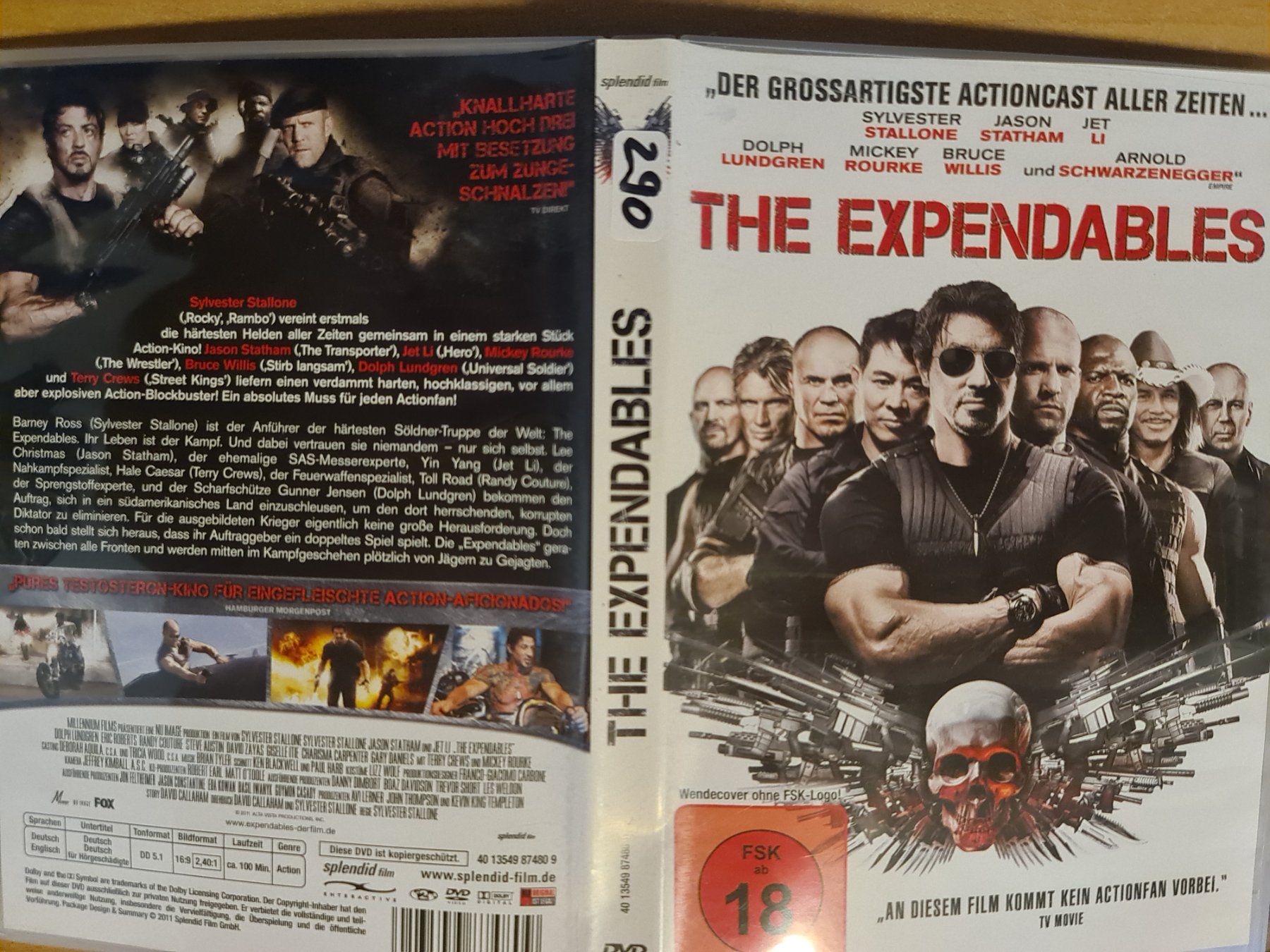 Tutti i DVDs: The Expendables DVD - Action pur mit Stallone & Co! – Usato da Dintikon venduto da Vexi