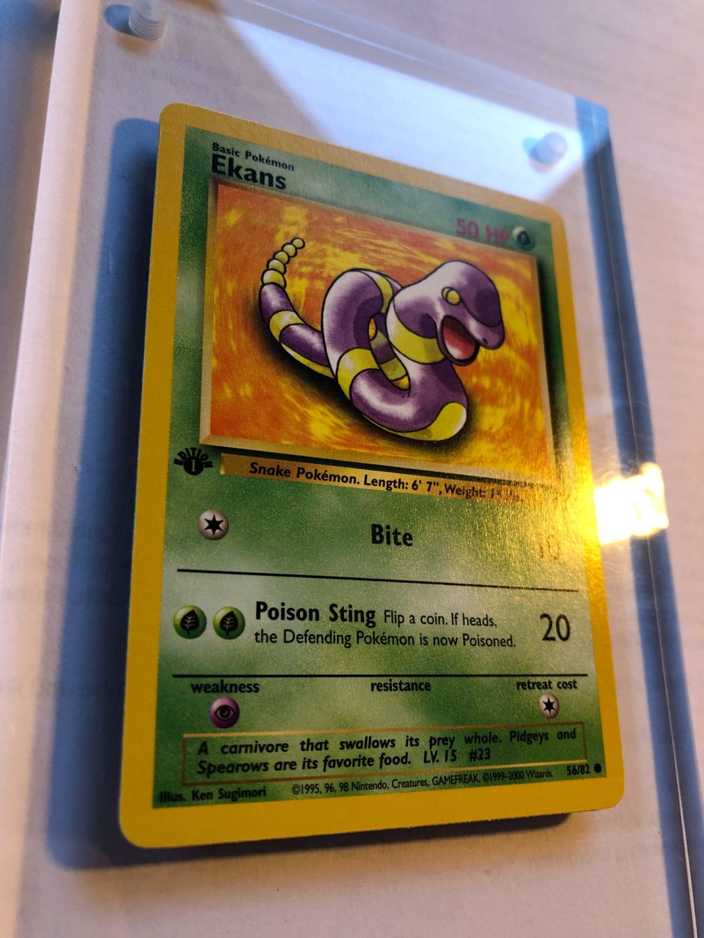 Cartes à collectionner: Ekans 1st Team Rocket - MINT - ab 1.- – D'occasion à Giubiasco par dan_pr8b 1