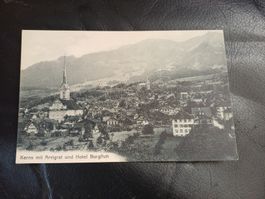 Ansichtskarte Kerns mit Arvigrat Hotel Burgfluh ungelaufen
