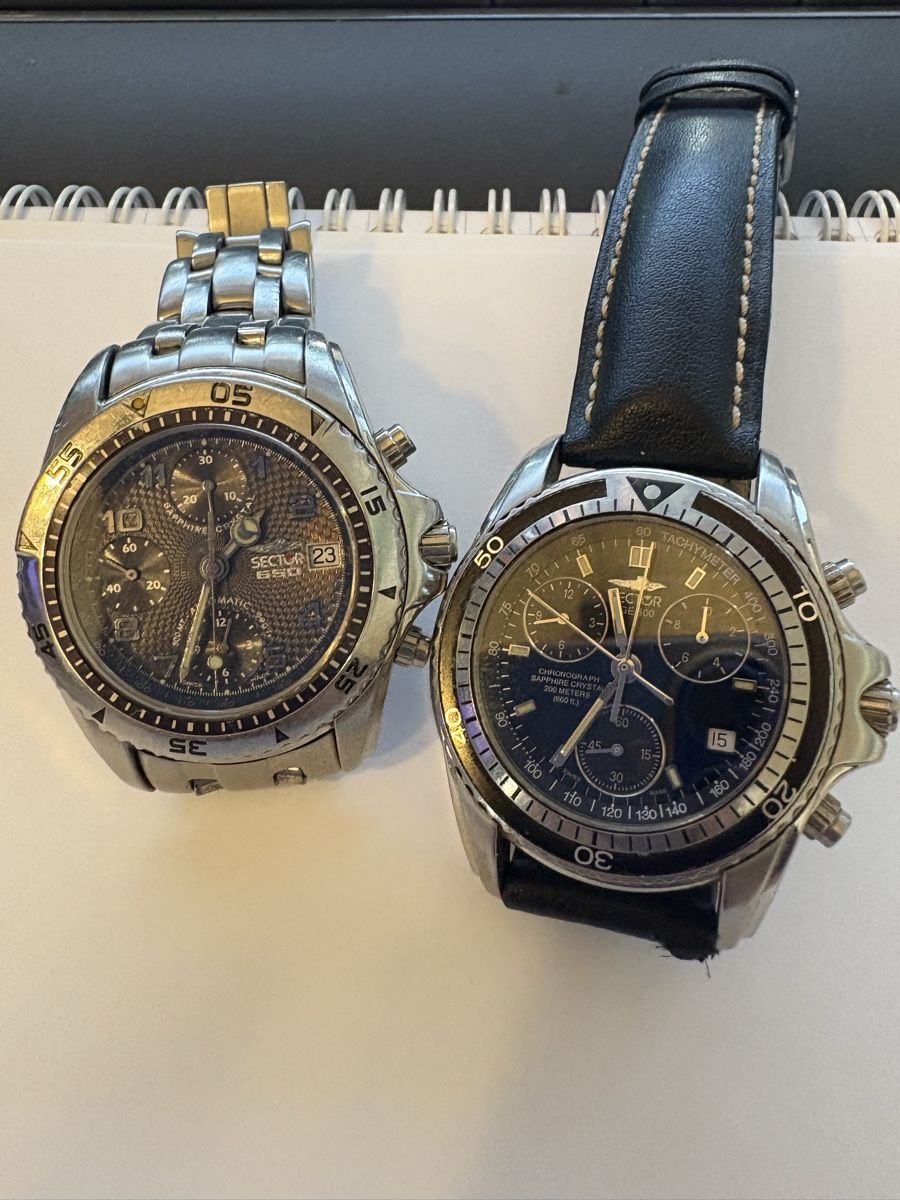 Sector Orologi: Sector 2 Automatik und Quartz  – Usato da Murten venduto da Tzaugg