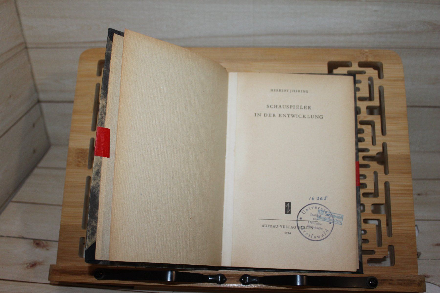 Libri: Schauspieler in der Entwicklung - Jhering, Herbert – Usato da Urdorf venduto da Buchprofi