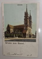 Gruss aus Basel -  Münster 1900 rar