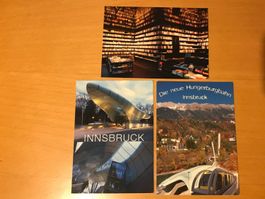 3x Postkarten Innsbruck