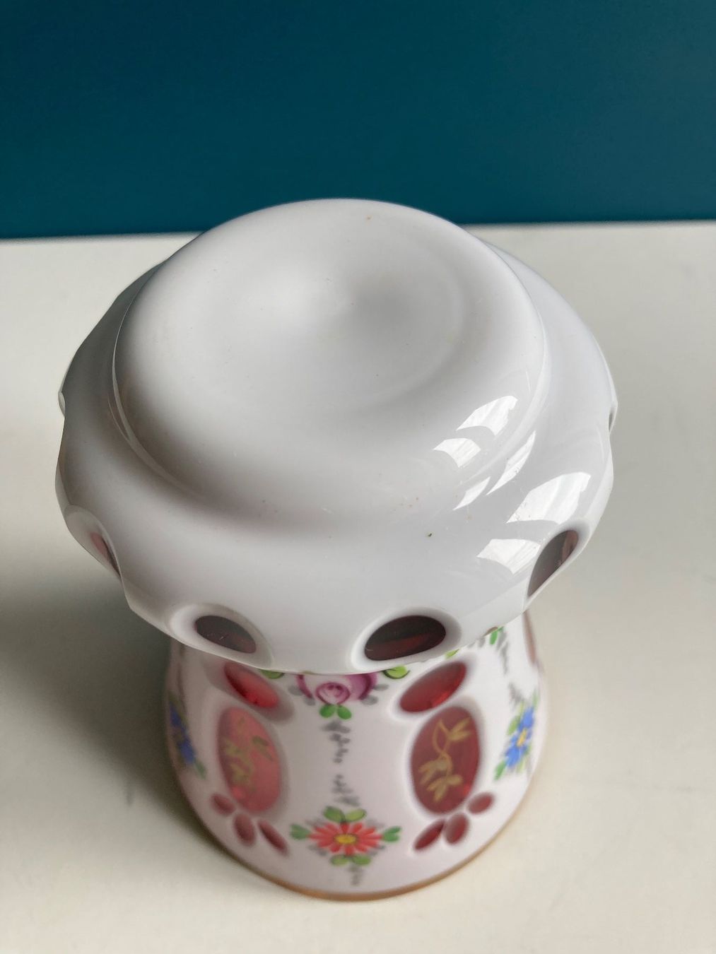 Vasi & Recipienti: Böhmische Überfangglas Vase – Usato da Winterthur venduto da silen 4