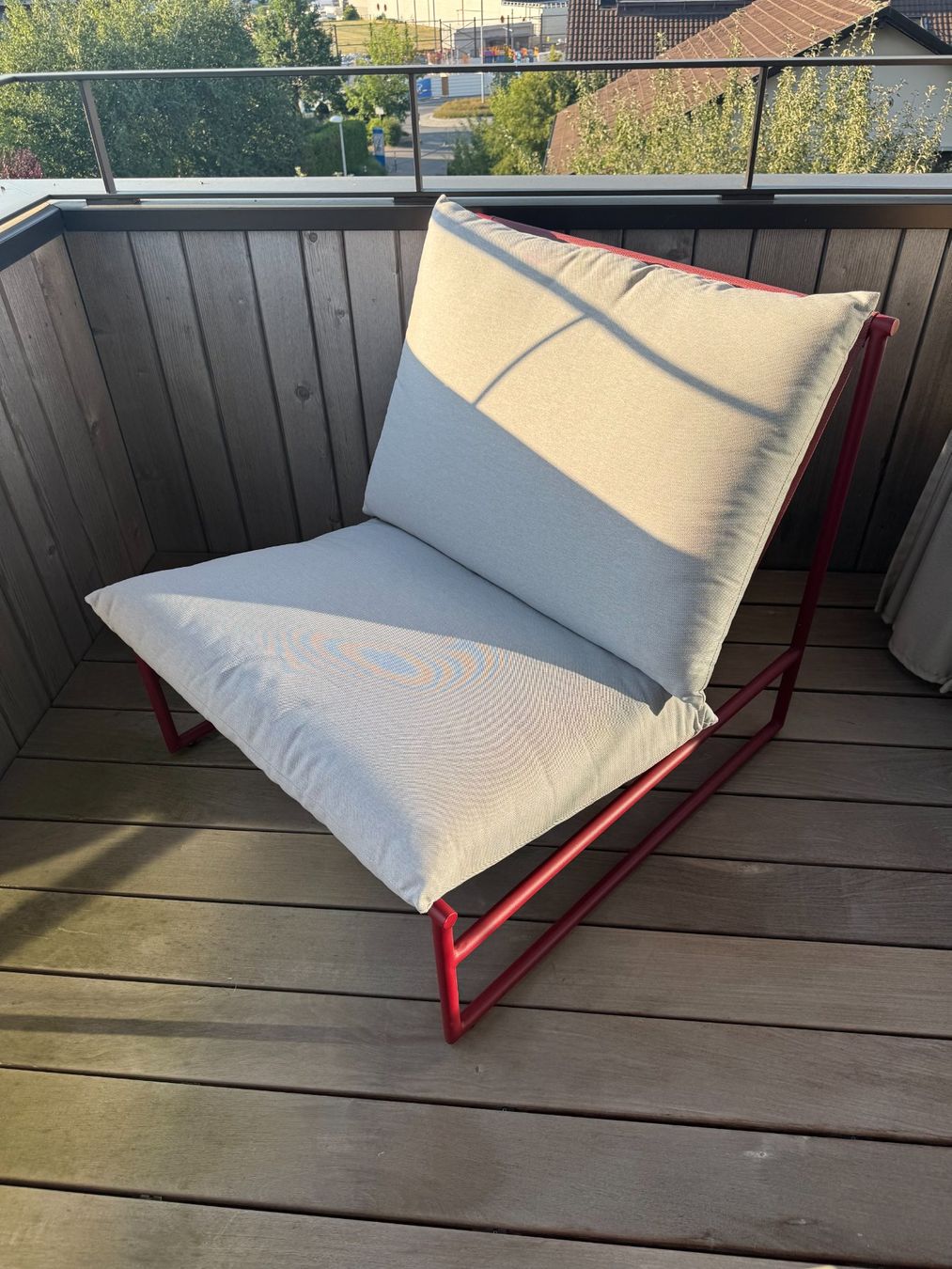 Fermob Sessel: PFISTER - BYYU N-Joy - RED AND GREY – Gebraucht aus Givisiez von JUJU_1998 2