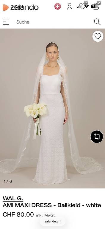 Vestiti: Ballkleid / Hochzeitskleid / Brautkleid – Usato da Gerlafingen venduto da sel_dp6y