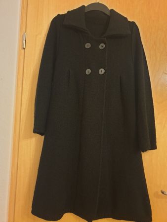 Cardigan/Manteau, S, mi-saison en maille, 20%laine,20%alpaga