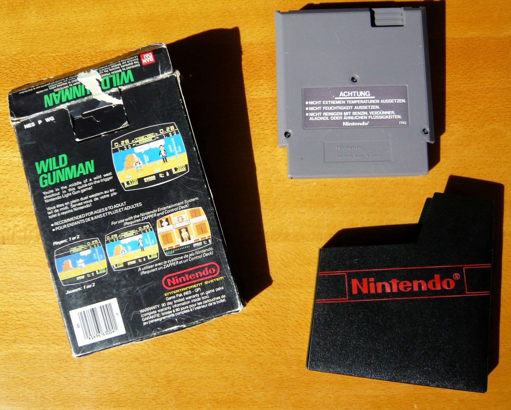 Nintendo Spiele: NES : Wild Gunman avec boite – Gebraucht aus Onex von Jaguar1986 2