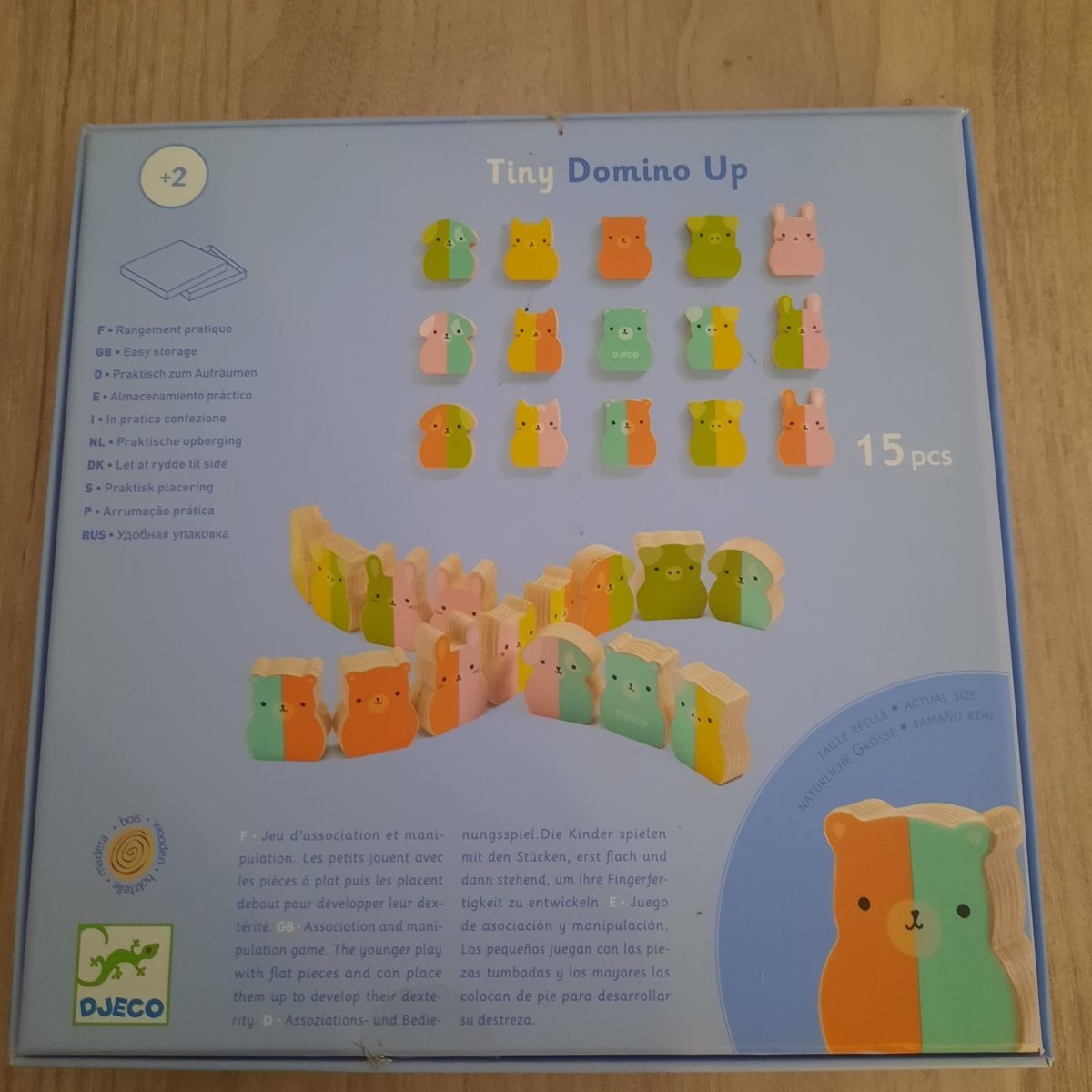 Giocattoli: Tiny Domino Up Kleinkinderspielzeug – Nuovo e nell'imballaggio originale da Grenchen venduto da lia51 2