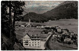 Silvaplana, Hotel Engadinerhof, gelaufen 1967