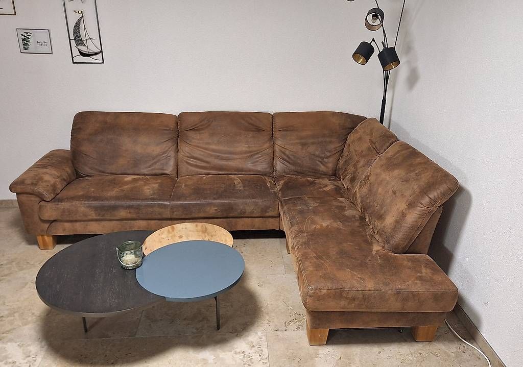 Divani: Sofa 215x288 braun mit Boxspring-Polster – Usato da Würenlingen venduto da Rgringo