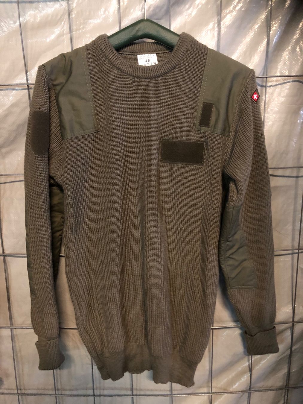 Schweizer Armee Uniformi: Schweizer Armee Instruktor Pullover Instruktoren Uniform – Usato da Madiswil venduto da TEMISO