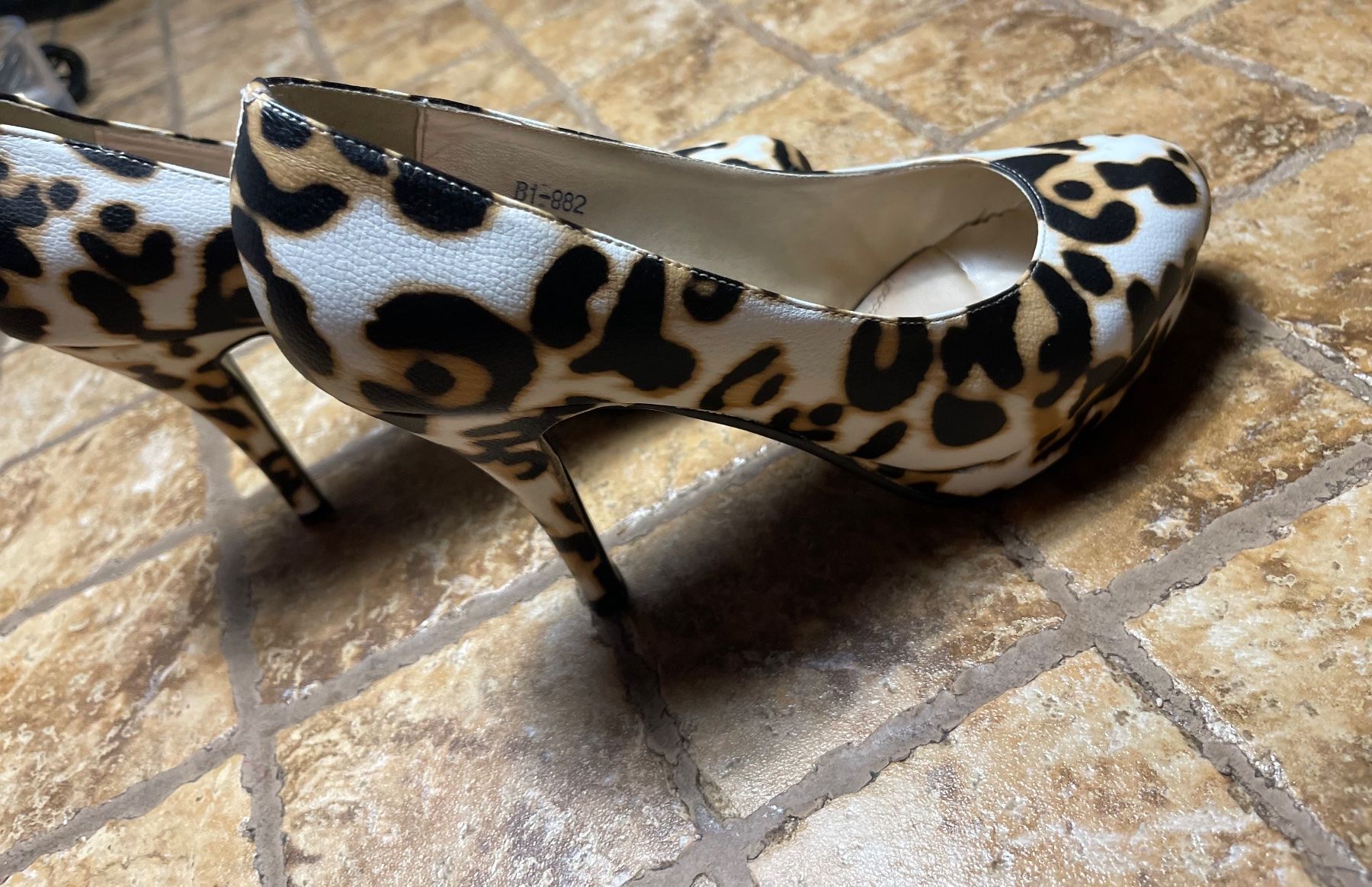 Scarpe da donna: Damen-High-Heels mit Leopardenmuster 38 – Nuovo (secondo la descrizione) da Gordevio venduto da LanaZimm 7