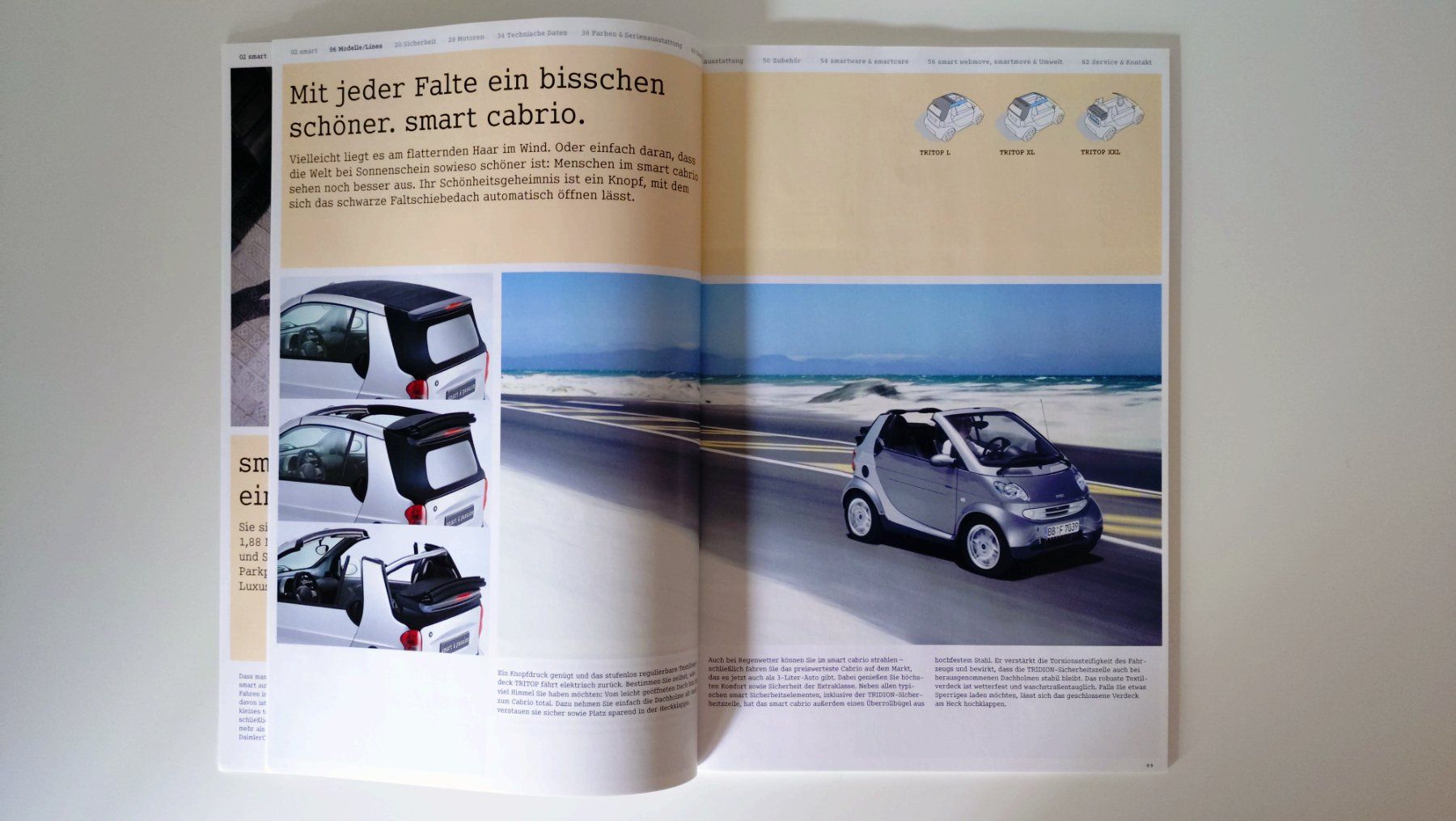 Riviste & Magazine: SMART CITY-COUPÉ & CABRIO 2002 - Prospekt / Katalog – Nuovo (secondo la descrizione) da Viganello venduto da CARLiteratur 2