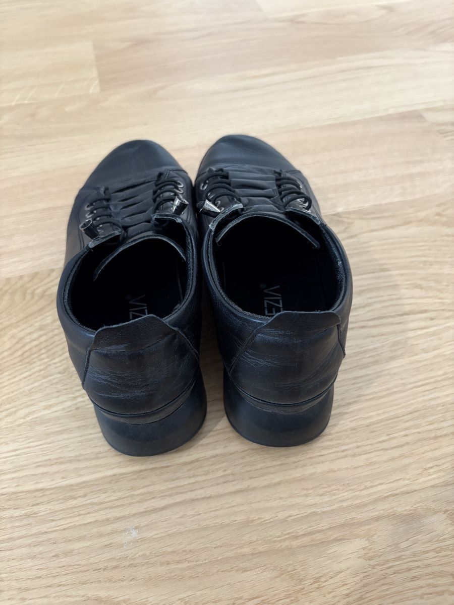 Scarpe da donna: Black leather shoes Venezia 36 – Usato da Rolle venduto da gos_2xy5 6