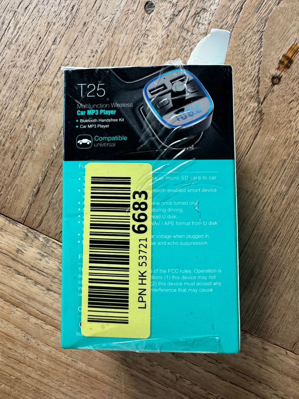 Lecteur multimedia & Streamer: Auto Car MP3 Player Bluetooth Transmitter T25 – Neuf avec emballage d'origine à Wil SG par Fags8m 2