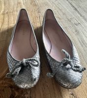 Ballerinas Damen Grösse 38 Schuppenmuster Leder guter Zustan