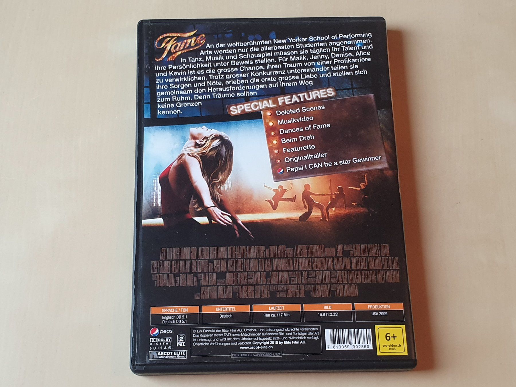 Tous les DVDs: Fame – D'occasion à Stansstad par collectorsshop 1
