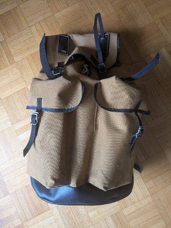 Vintage Canvas Rucksack