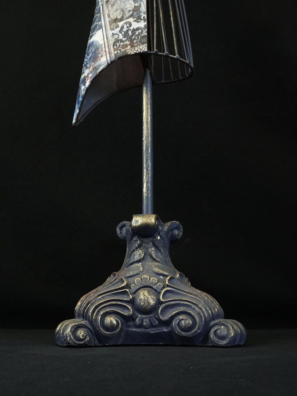 Statuette: Gekrönter Engel in Blau und Gold – Usato da Pratteln venduto da Restwert_Pratteln 7