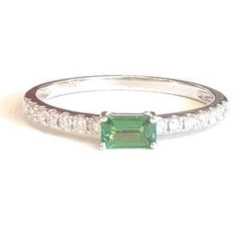 Ringe: Cocktailring: 1 Tsavorit 0.26ct., 1190.- – Neu und originalverpackt aus Zürich von juwelier-damken 2