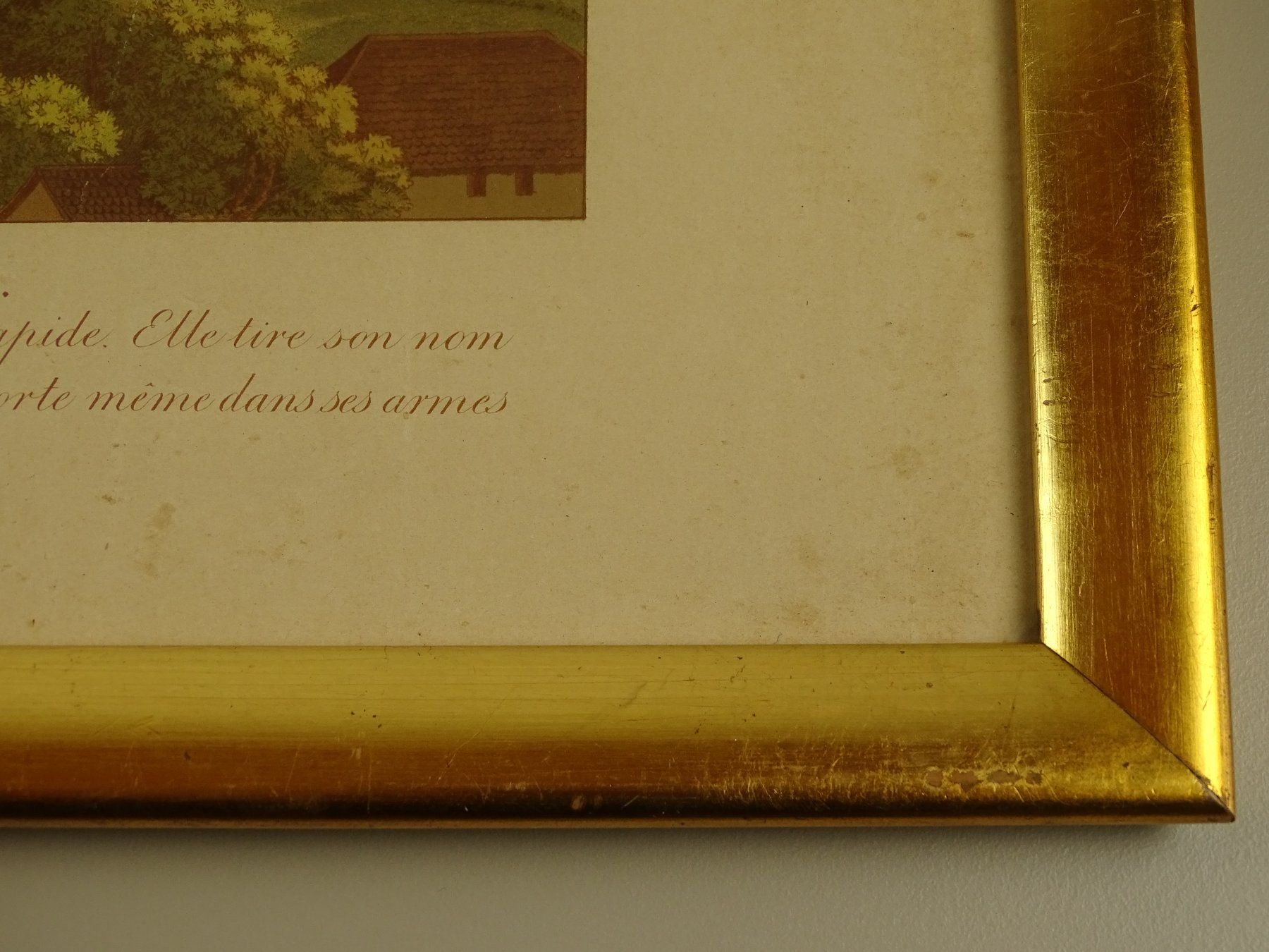 Incisioni: BRUGG FARBLITHOGRAPHIE UM 1890 – Usato da Grüningen venduto da Kartensammler 6