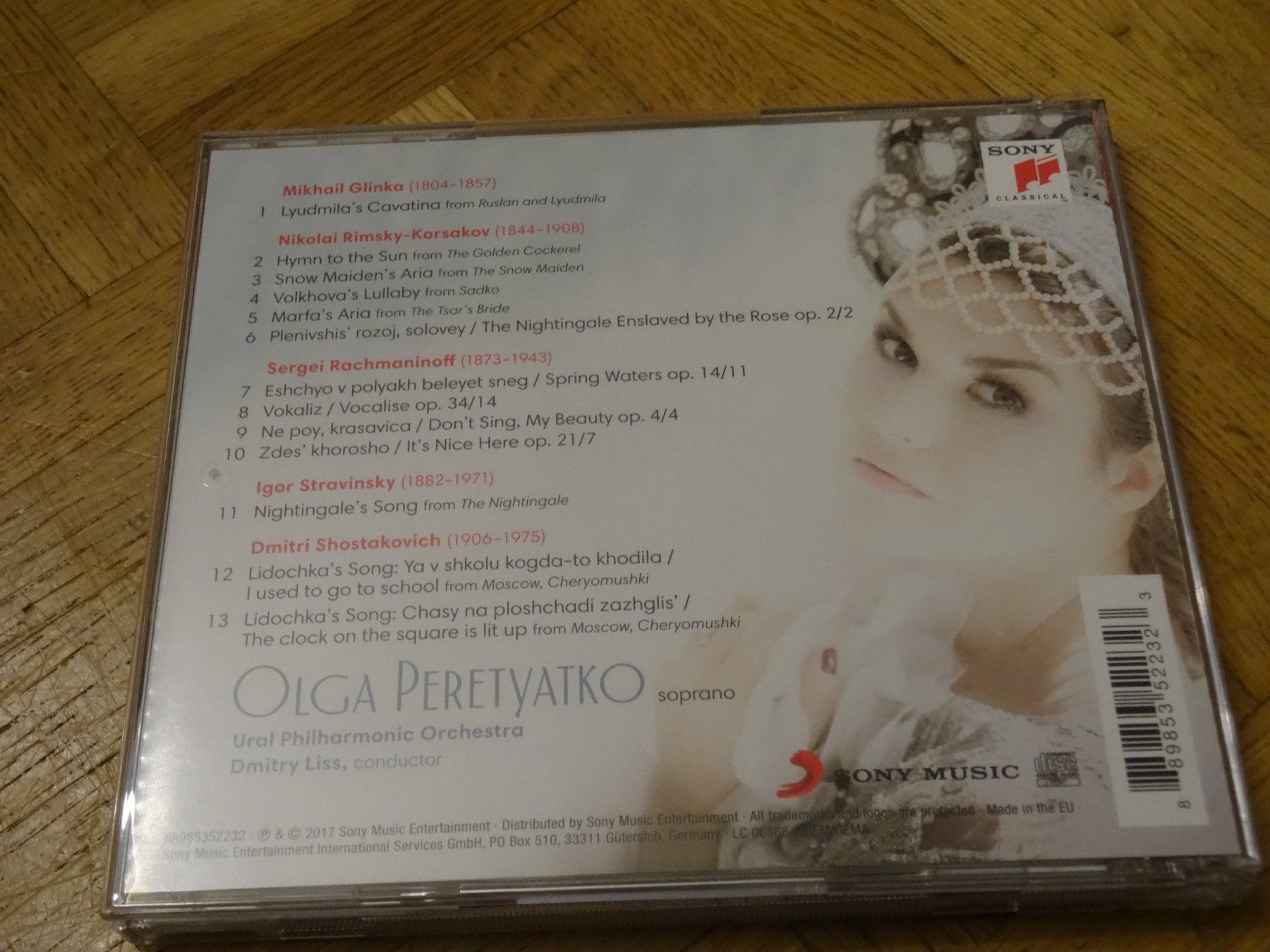 CD: Olga Peretyatko - Russian Light CD Klassik – Usato da Olten venduto da Disc-Ausverkauf 1