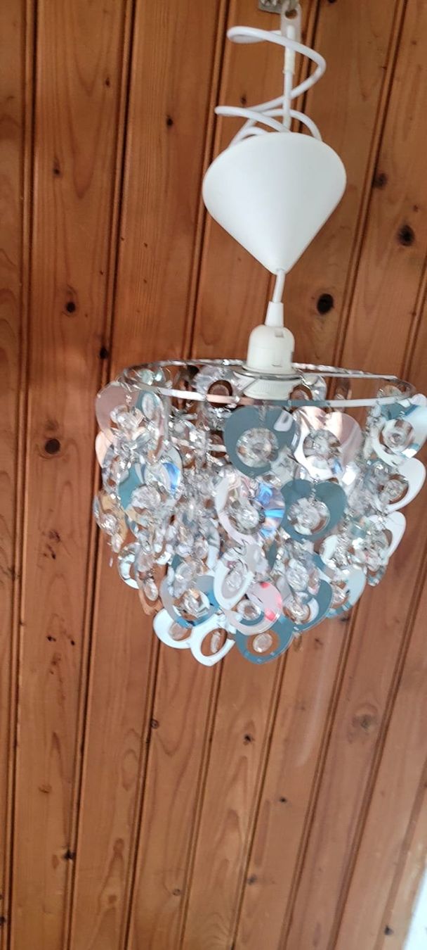 Lampadari & plafoniere: -1- verspielte retro Deckenleuchte in Glanz – Usato da Abtwil SG venduto da steph61 1