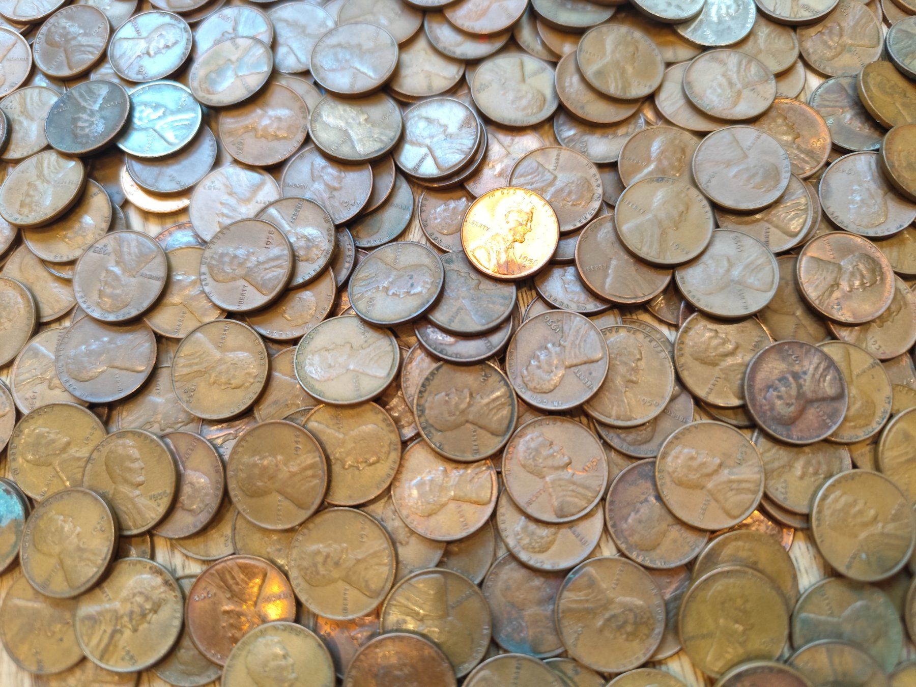 Tutti le monete: ==> 2.5kg US cents ca. 1882-1958 <= – Usato da Bern venduto da b.man_is_back 5
