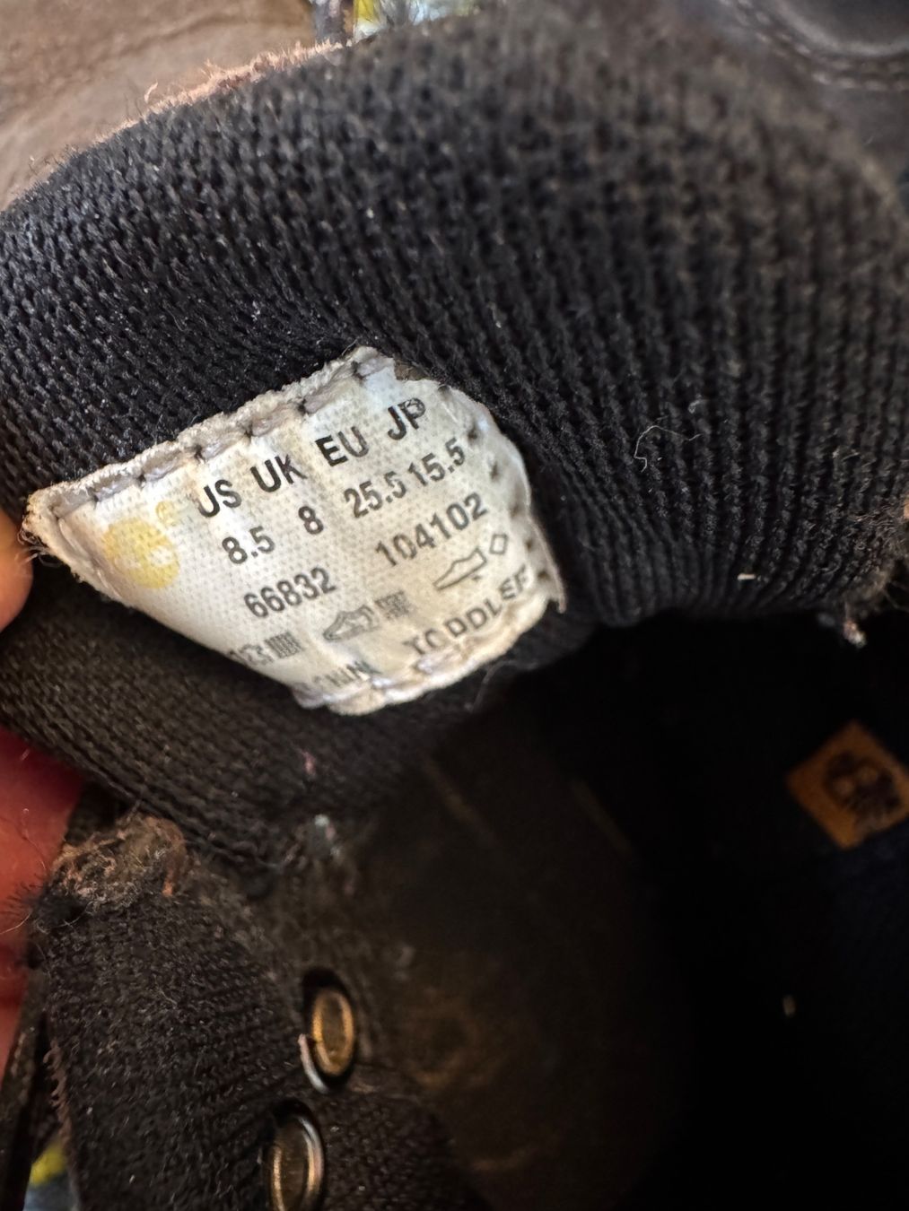 Timberland Scarpe da uomo: Timberland Wanderschuhe, wasserdicht, Grösse 25.5 – Usato da Pontresina venduto da cumprerevender 5